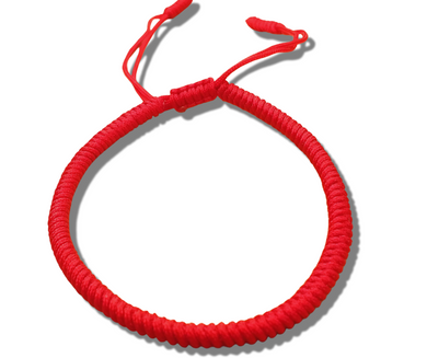 Bracelet rouge chance tibétain