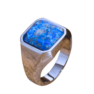 Bague H sodalite