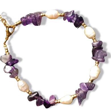 Bracelet Vaïana amethyste