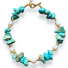 Charger l&#39;image dans la galerie, Bracelet Vaïana turquoise