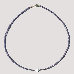 Collier chocker amethysthe étoile