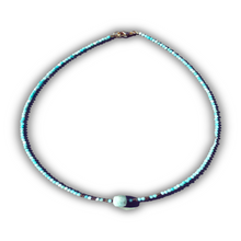 Charger l&#39;image dans la galerie, Collier chocker pierre amazonite