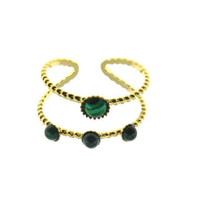 Charger l&#39;image dans la galerie, Bague Isabelle malachite