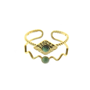 Bague Katia turquoise africaine