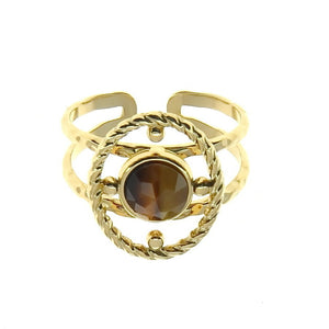 Bague Sophie oeil de tigre