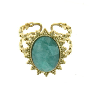 Bague Solene amazonite