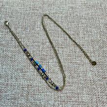 Charger l&#39;image dans la galerie, Bracelet enroulé acier pierre