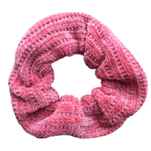 Charger l&#39;image dans la galerie, chouchou coton elastique accessoires cheveux rose